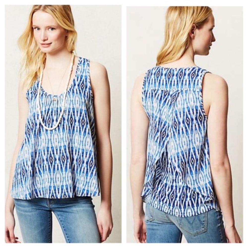 Anthro Meadow Rue Merlon Tank